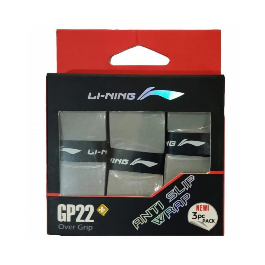 Li-Ning GP 22 Badminton Grip - Pack of 3-The Racquet Shop-Shop Online in UAE, Saudi Arabia, Kuwait, Oman, Bahrain and Qatar