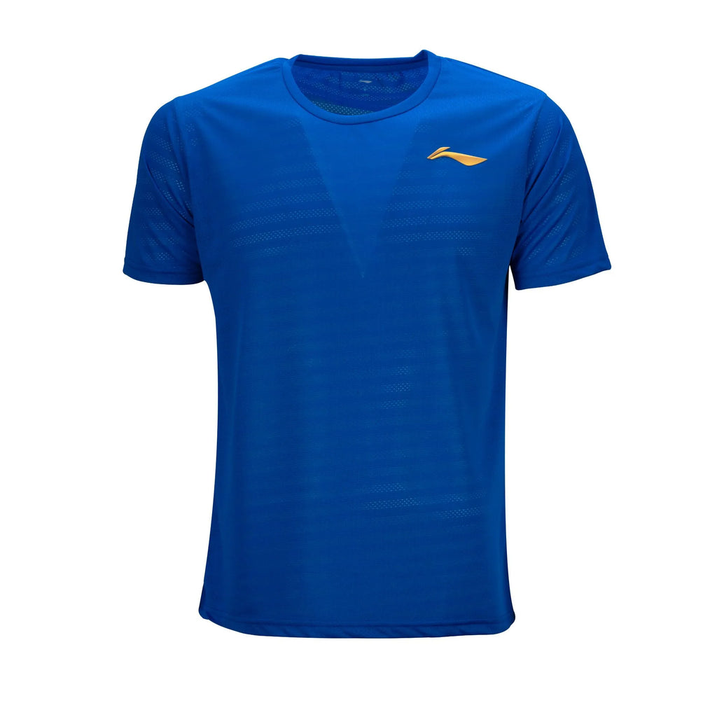 Li-Ning Essential 3D T-Shirt-The Racquet Shop-Shop Online in UAE, Saudi Arabia, Kuwait, Oman, Bahrain and Qatar