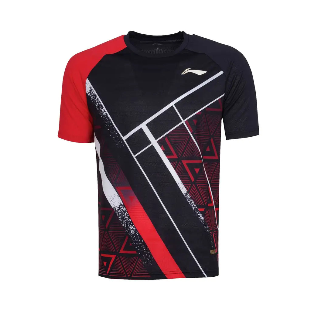 Li-Ning Median T-Shirt-The Racquet Shop-Shop Online in UAE, Saudi Arabia, Kuwait, Oman, Bahrain and Qatar