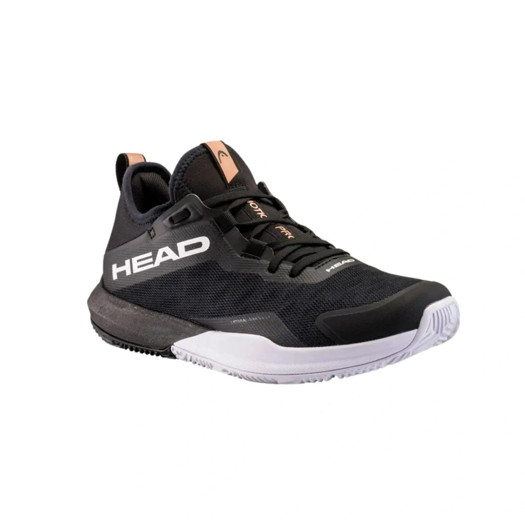 Head Motion Pro Mens Padel Shoes - Black/White-The Racquet Shop-Shop Online in UAE, Saudi Arabia, Kuwait, Oman, Bahrain and Qatar