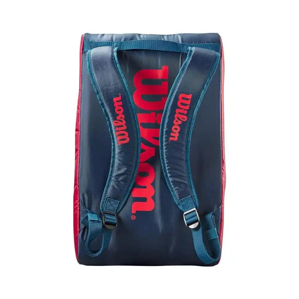 Wilson Junior Padel Bag - Red/infrared-The Racquet Shop-Shop Online in UAE, Saudi Arabia, Kuwait, Oman, Bahrain and Qatar