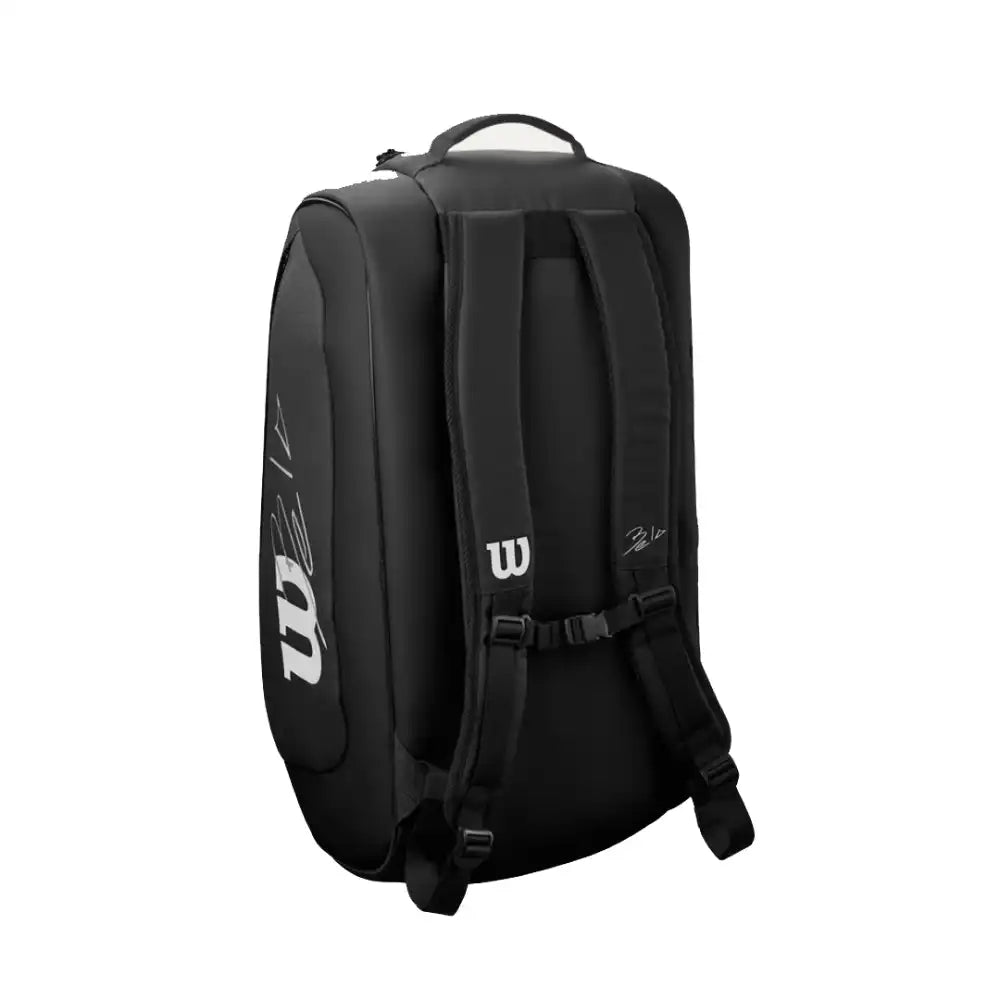 Wilson Bela DNA Super Tour Padel Bag - Black-The Racquet Shop-Shop Online in UAE, Saudi Arabia, Kuwait, Oman, Bahrain and Qatar