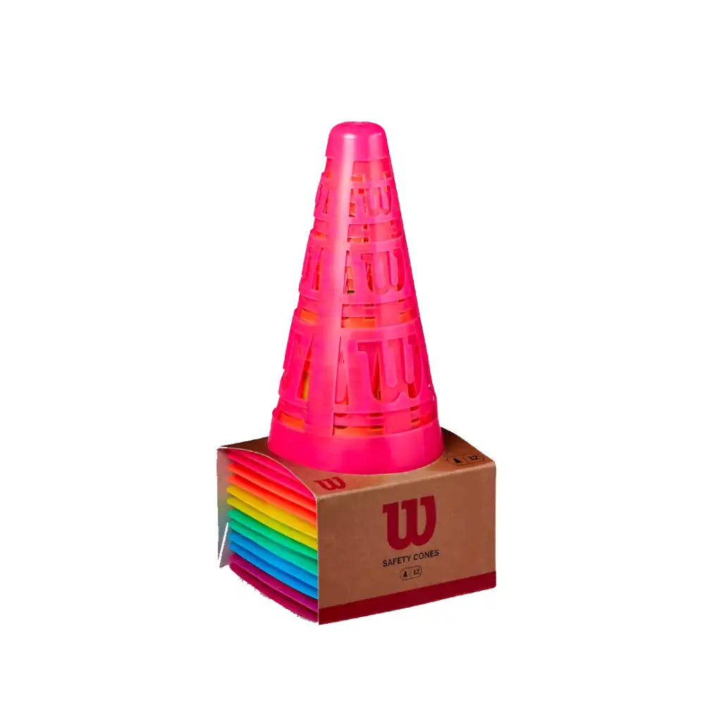 Wilson Safe Cones-The Racquet Shop-Shop Online in UAE, Saudi Arabia, Kuwait, Oman, Bahrain and Qatar