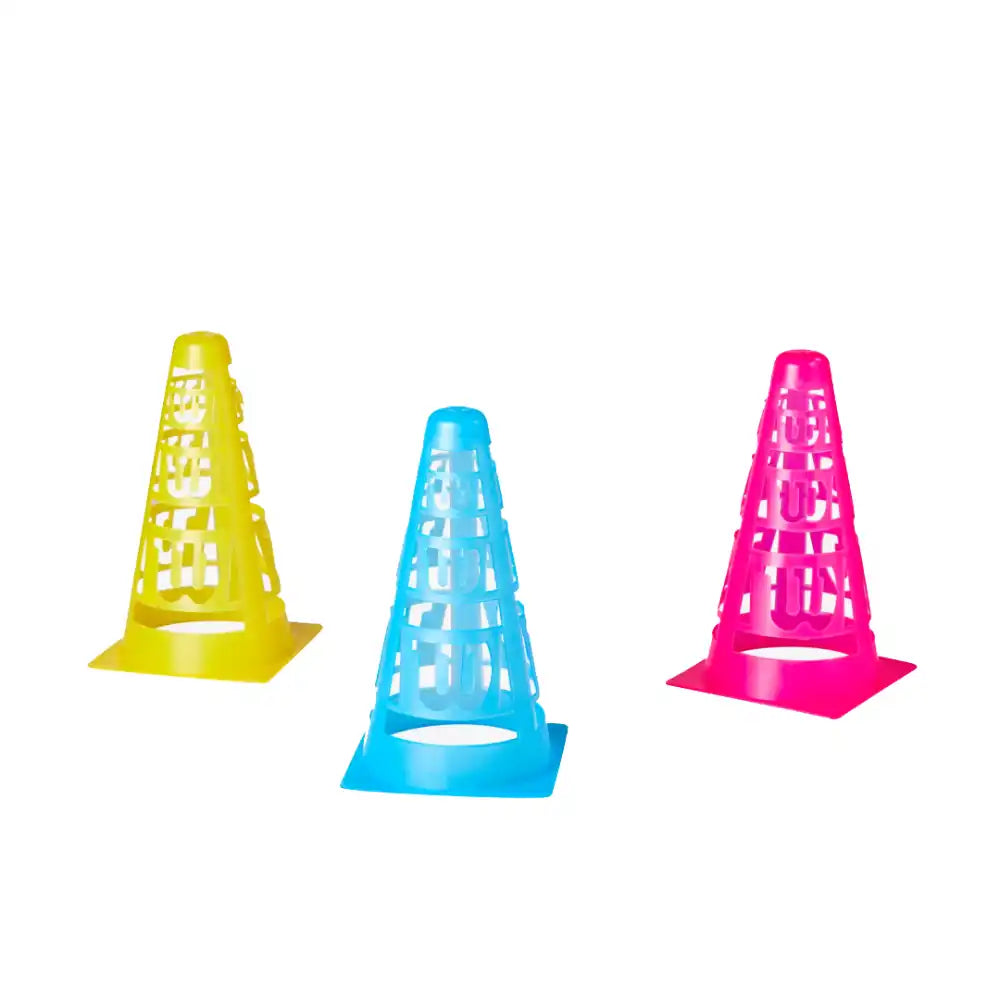 Wilson Safe Cones-The Racquet Shop-Shop Online in UAE, Saudi Arabia, Kuwait, Oman, Bahrain and Qatar