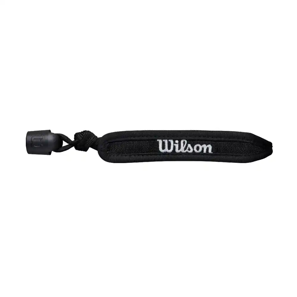 Wilson Comfort Cuff Zipcord - Black-The Racquet Shop-Shop Online in UAE, Saudi Arabia, Kuwait, Oman, Bahrain and Qatar