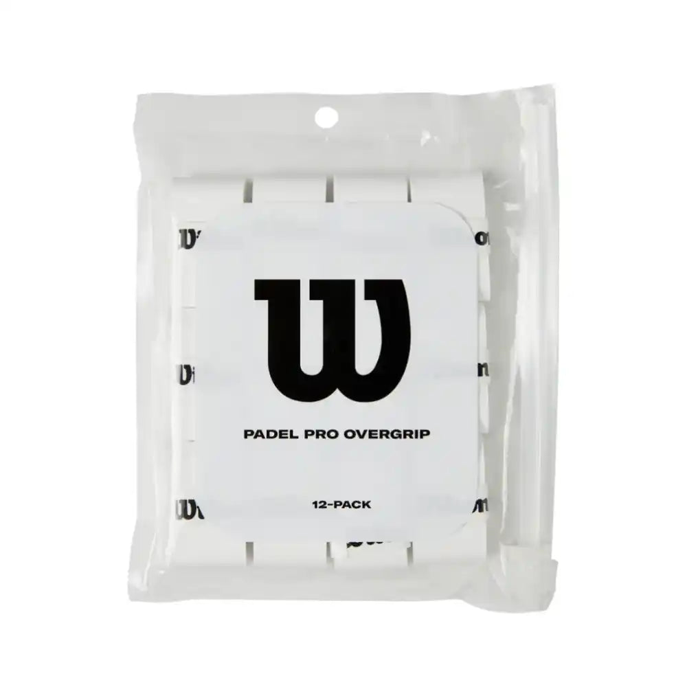 Wilson Pro Overgrip Padel - Pack of 12-The Racquet Shop-Shop Online in UAE, Saudi Arabia, Kuwait, Oman, Bahrain and Qatar