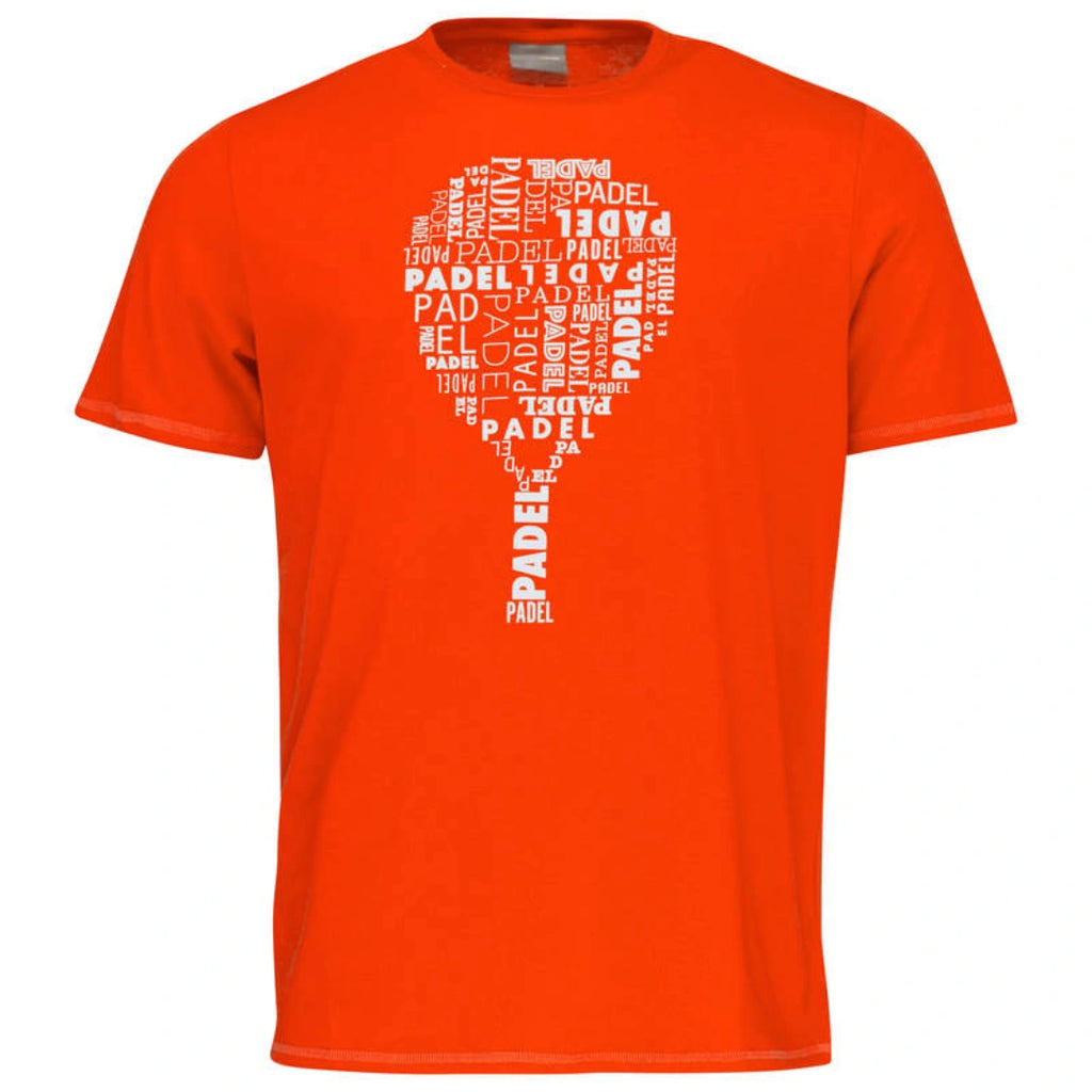 Head Padel Typo T-Shirt Junior-The Racquet Shop-Shop Online in UAE, Saudi Arabia, Kuwait, Oman, Bahrain and Qatar