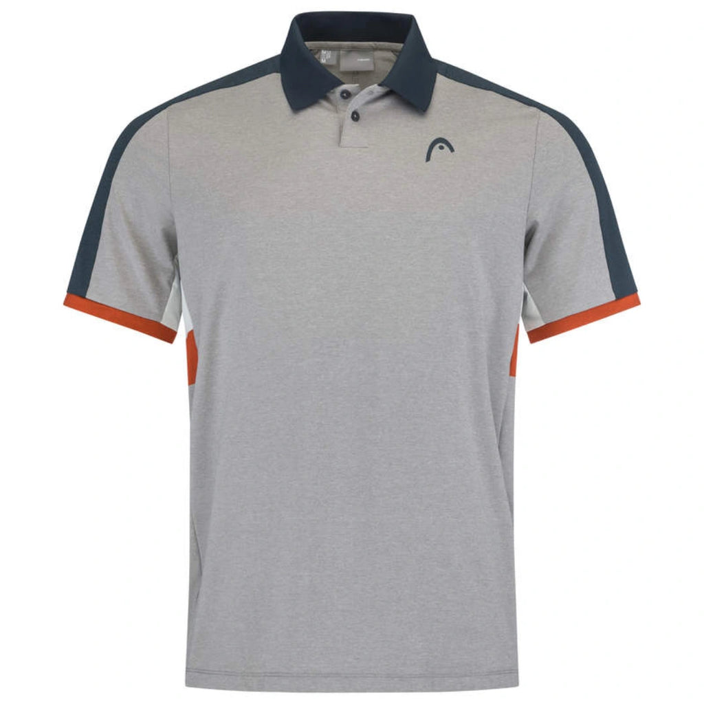 Head Padel Tech Polo T-Shirt Men-The Racquet Shop-Shop Online in UAE, Saudi Arabia, Kuwait, Oman, Bahrain and Qatar