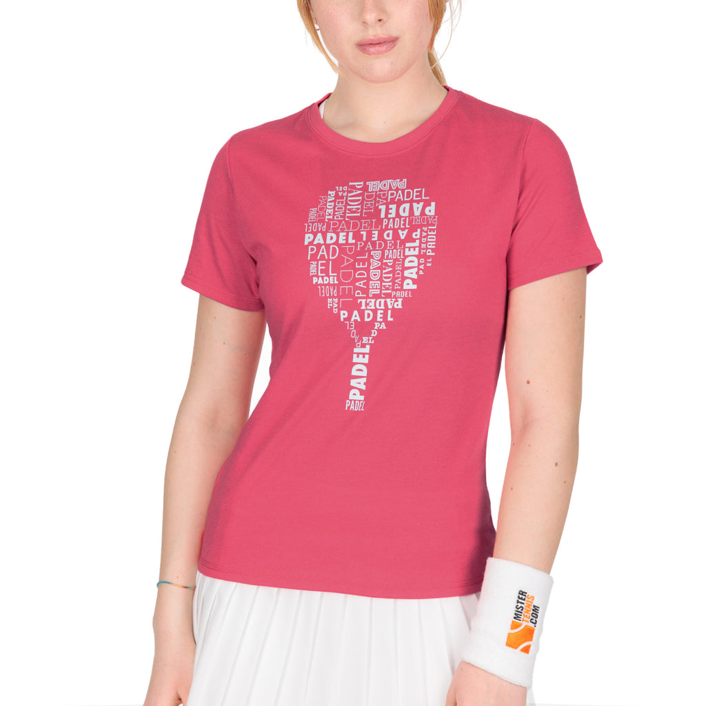 Head Padel Typo T-shirt Women-The Racquet Shop-Shop Online in UAE, Saudi Arabia, Kuwait, Oman, Bahrain and Qatar