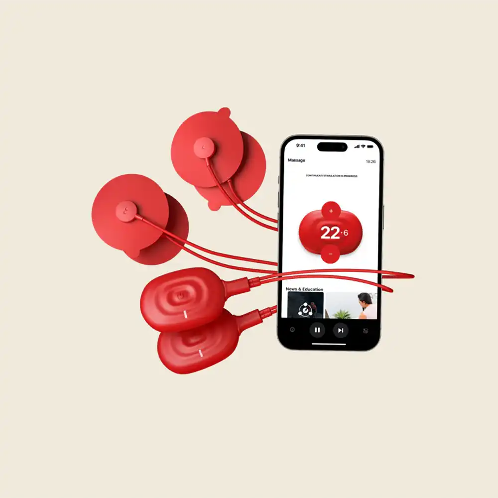 Therabody PowerDot 2.0 Duo - Red-The Racquet Shop-Shop Online in UAE, Saudi Arabia, Kuwait, Oman, Bahrain and Qatar