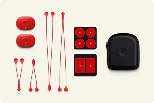 Therabody PowerDot 2.0 Duo - Red-The Racquet Shop-Shop Online in UAE, Saudi Arabia, Kuwait, Oman, Bahrain and Qatar