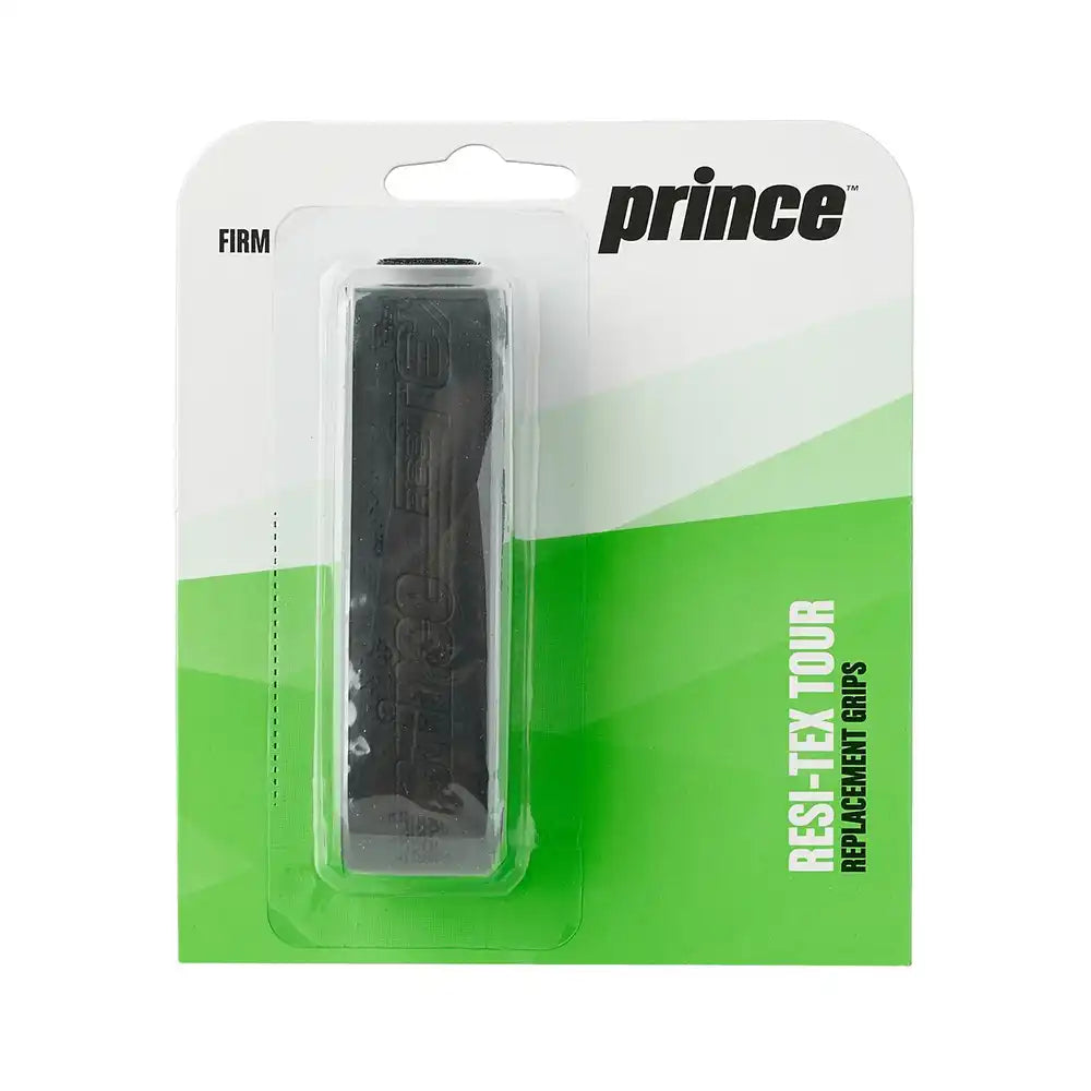 Prince RESI TEX TOUR Tennis Grip - Black-The Racquet Shop-Shop Online in UAE, Saudi Arabia, Kuwait, Oman, Bahrain and Qatar