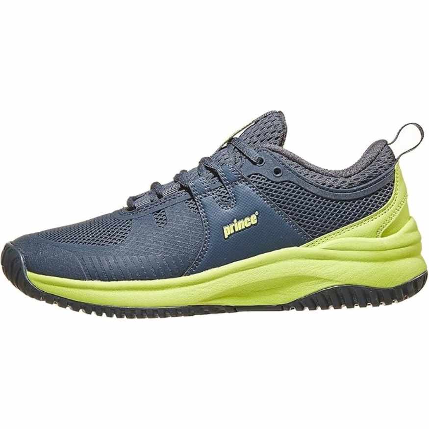 Prince Women's Venom Tennis Shoes - Slate/Lime-The Racquet Shop-Shop Online in UAE, Saudi Arabia, Kuwait, Oman, Bahrain and Qatar