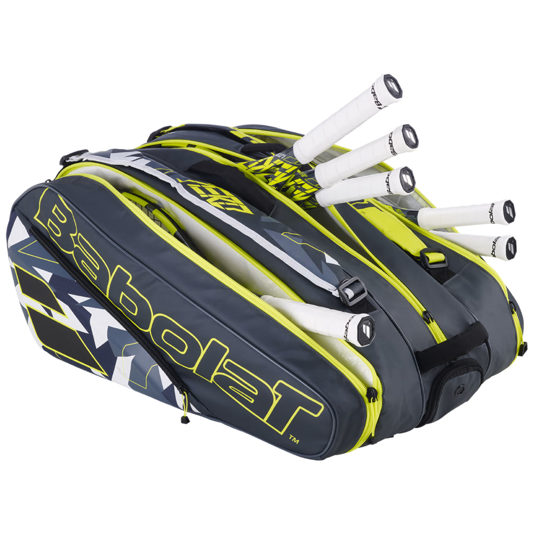 Babolat RH12 Pure Aero Tennis Bag-The Racquet Shop-Shop Online in UAE, Saudi Arabia, Kuwait, Oman, Bahrain and Qatar