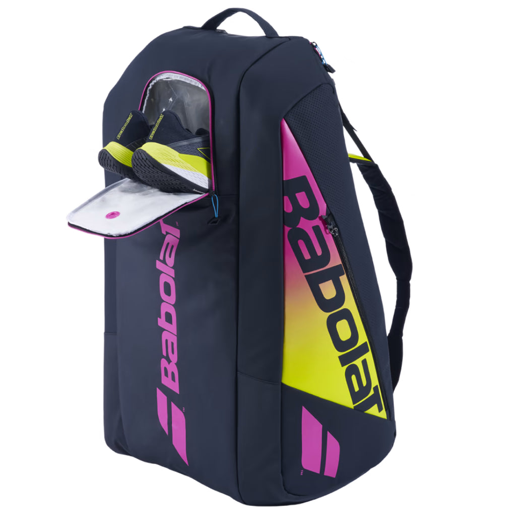 Babolat RH12 Pure Aero Rafa Tennis Bag-The Racquet Shop-Shop Online in UAE, Saudi Arabia, Kuwait, Oman, Bahrain and Qatar