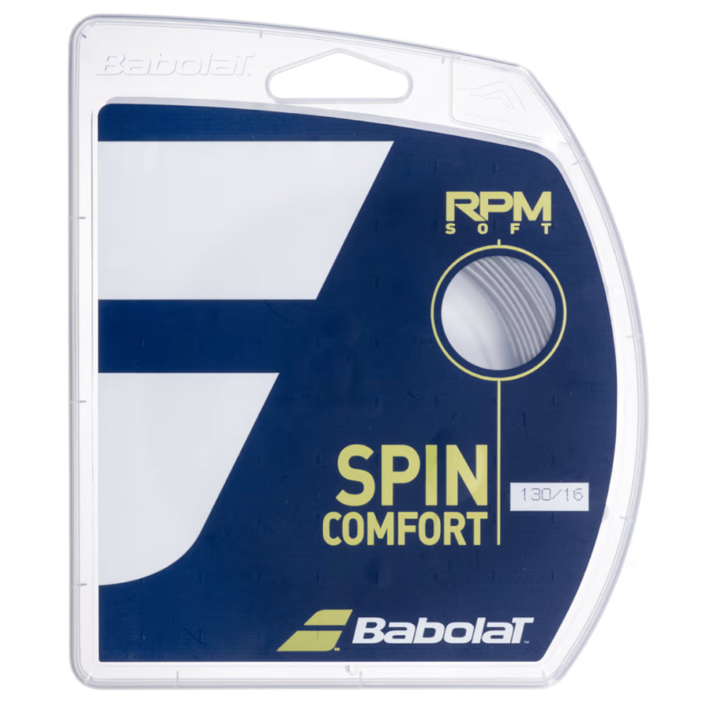 Babolat RPM Soft 12M Tennis String - Grey-The Racquet Shop-Shop Online in UAE, Saudi Arabia, Kuwait, Oman, Bahrain and Qatar