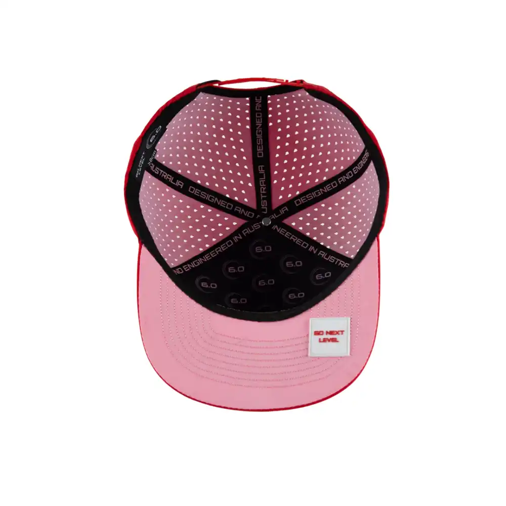 Six Zero Outback SnapBack Cap - Red-The Racquet Shop-Shop Online in UAE, Saudi Arabia, Kuwait, Oman, Bahrain and Qatar