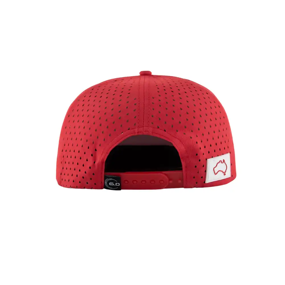 Six Zero Outback SnapBack Cap - Red-The Racquet Shop-Shop Online in UAE, Saudi Arabia, Kuwait, Oman, Bahrain and Qatar