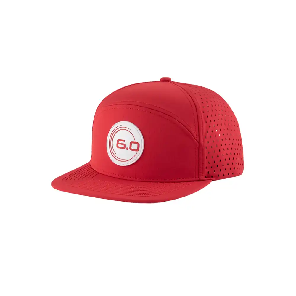 Six Zero Outback SnapBack Cap - Red-The Racquet Shop-Shop Online in UAE, Saudi Arabia, Kuwait, Oman, Bahrain and Qatar