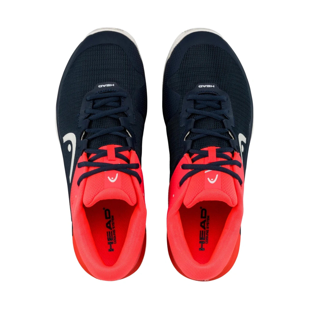 Head Revolt Evo 2.0 Mens Padel Shoes - Blue Berry/Fiery Coral-The Racquet Shop-Shop Online in UAE, Saudi Arabia, Kuwait, Oman, Bahrain and Qatar