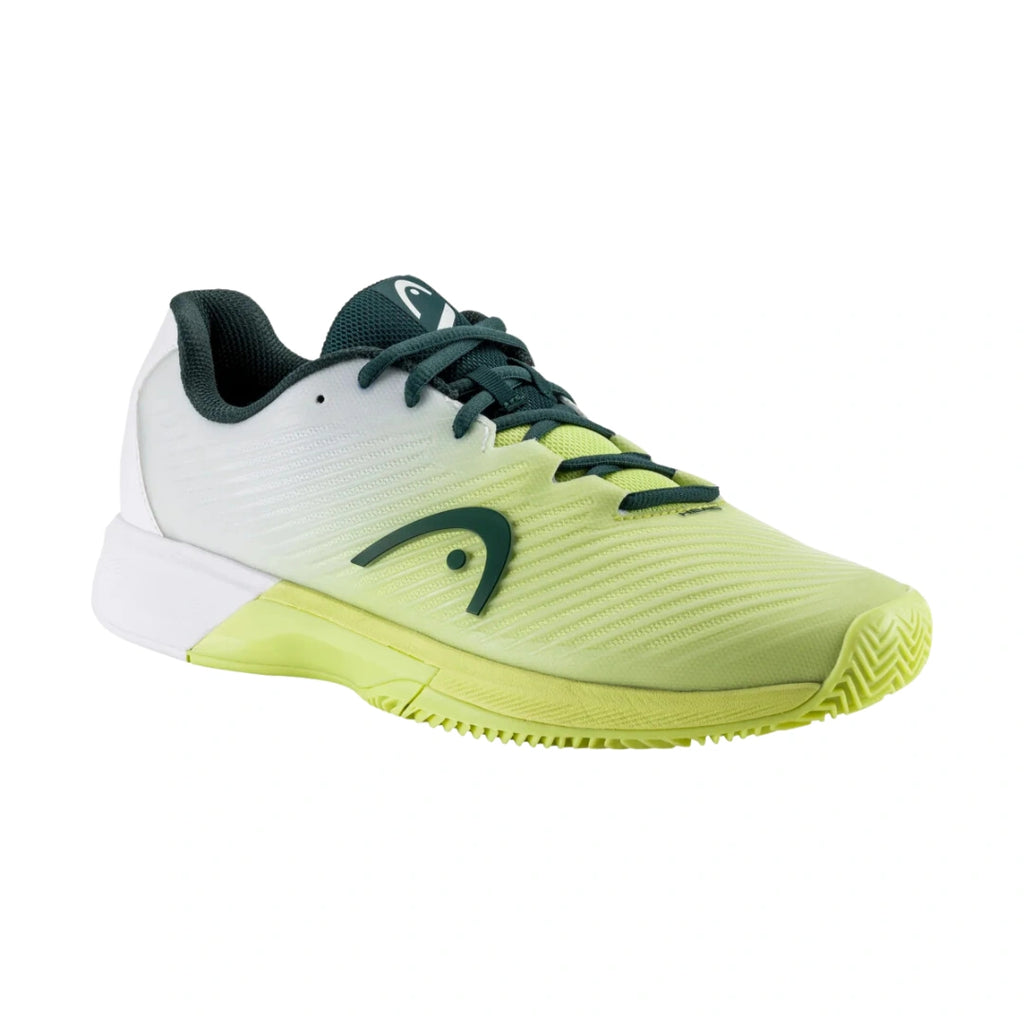 Head Revolt Pro 4.0 Mens Padel Shoes - Light Green/White-The Racquet Shop-Shop Online in UAE, Saudi Arabia, Kuwait, Oman, Bahrain and Qatar