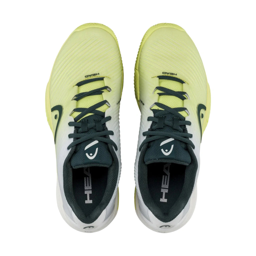 Head Revolt Pro 4.0 Mens Padel Shoes - Light Green/White-The Racquet Shop-Shop Online in UAE, Saudi Arabia, Kuwait, Oman, Bahrain and Qatar