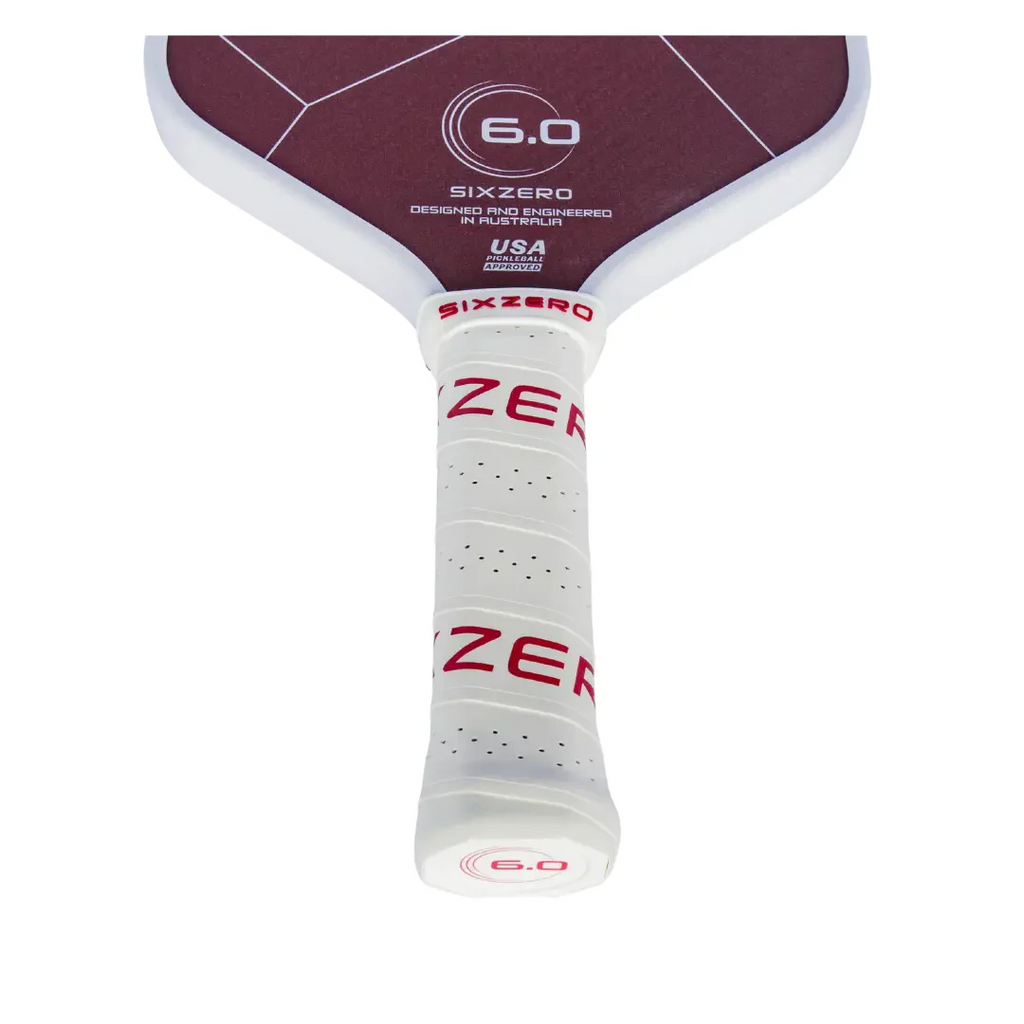 Six Zero Ruby Pickleball Paddle-The Racquet Shop-Shop Online in UAE, Saudi Arabia, Kuwait, Oman, Bahrain and Qatar