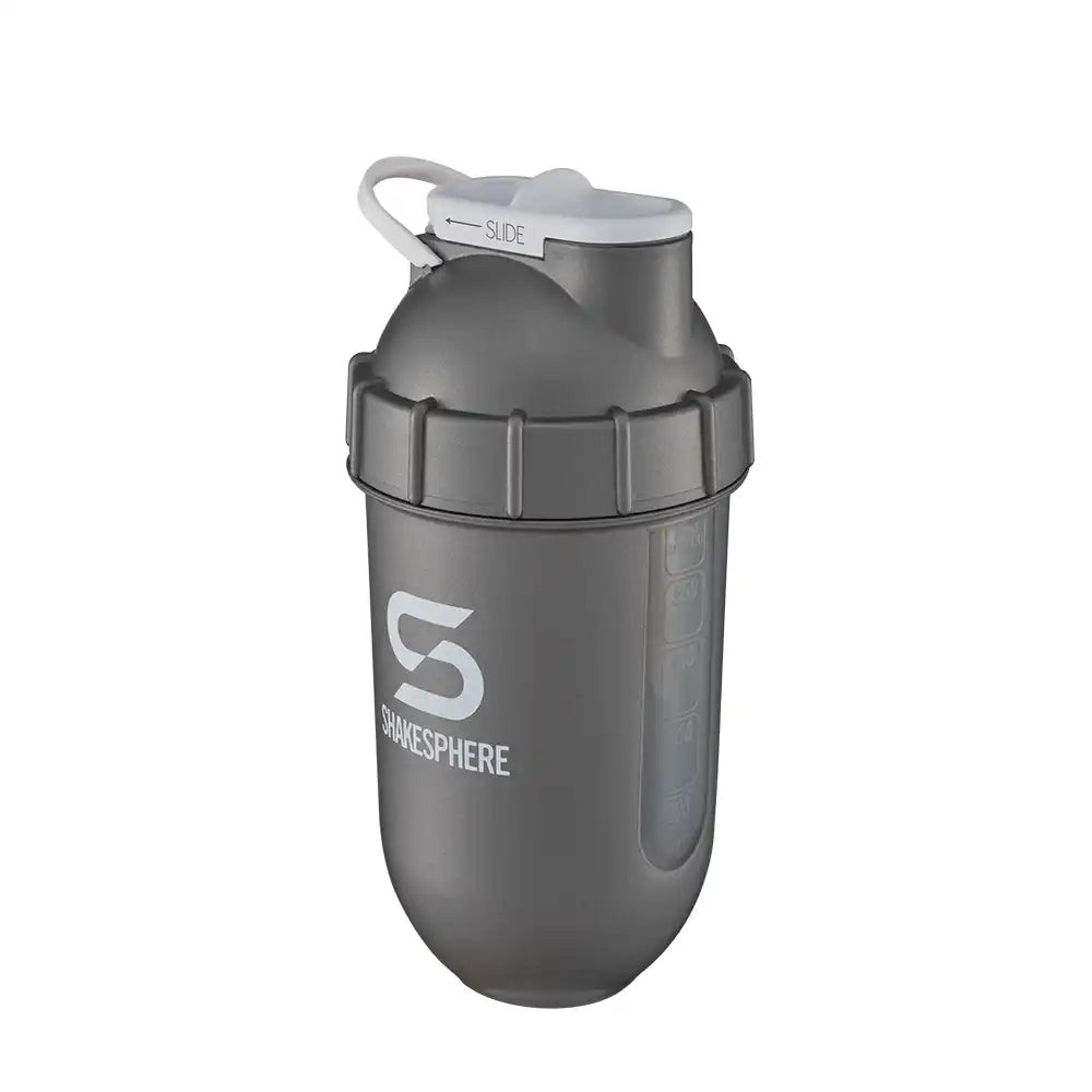 ShakeSphere Tumbler View 700 ml - Gun Metal-The Racquet Shop-Shop Online in UAE, Saudi Arabia, Kuwait, Oman, Bahrain and Qatar