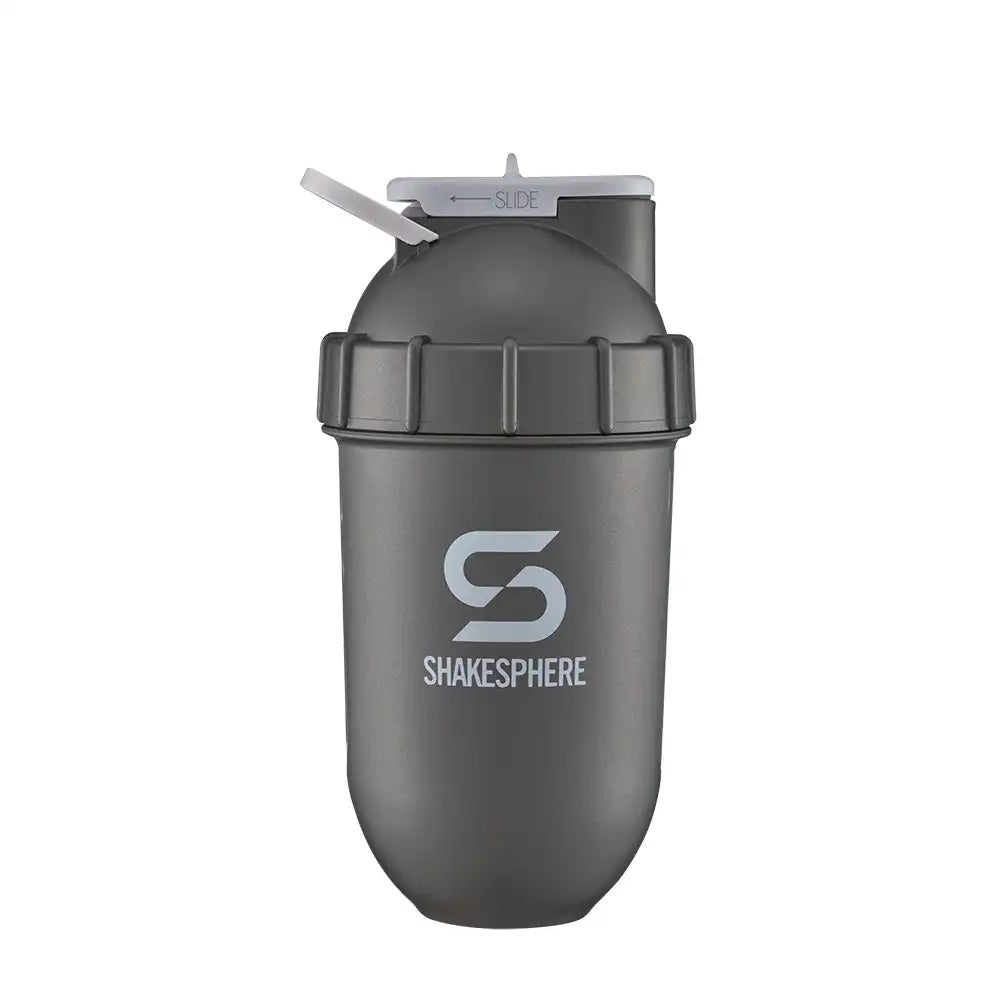 ShakeSphere Tumbler View 700 ml - Gun Metal-The Racquet Shop-Shop Online in UAE, Saudi Arabia, Kuwait, Oman, Bahrain and Qatar