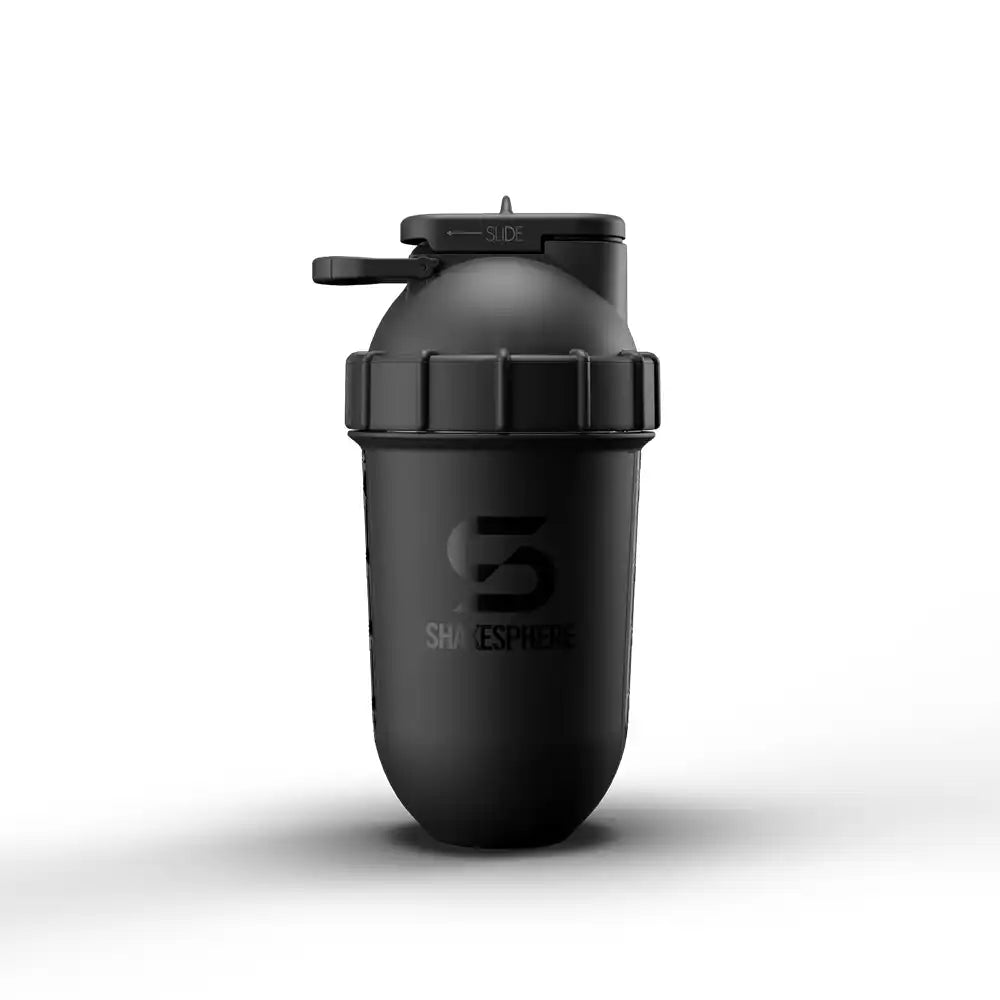 ShakeSphere Cooler Shaker 700 ml - Matte Black-The Racquet Shop-Shop Online in UAE, Saudi Arabia, Kuwait, Oman, Bahrain and Qatar