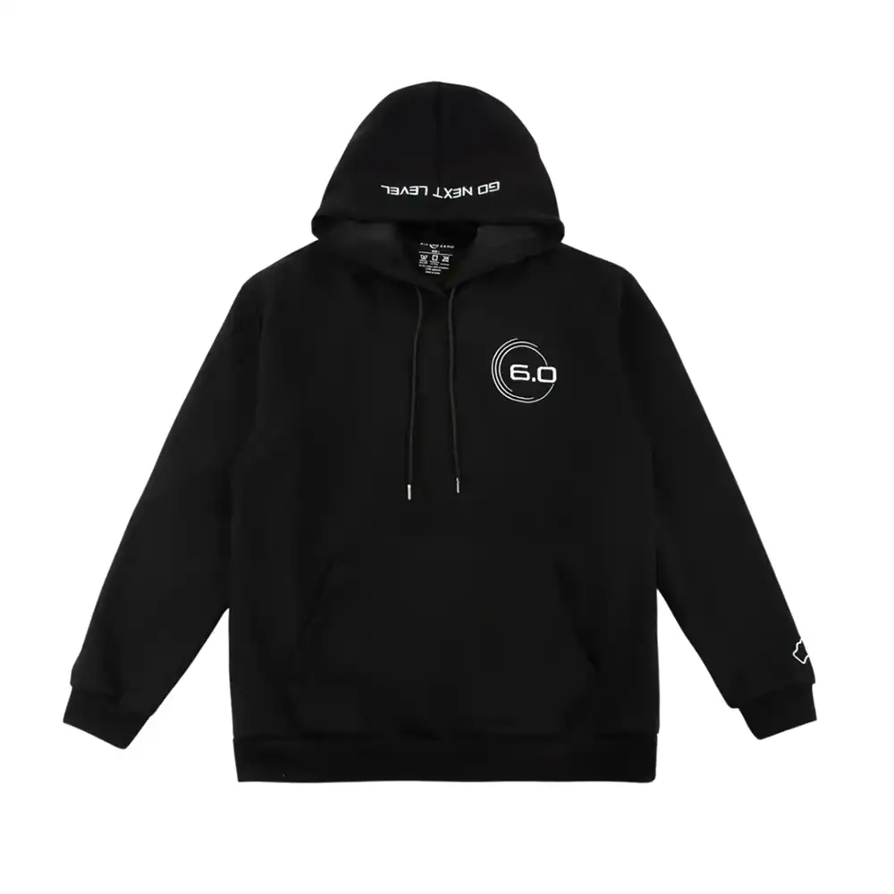 Six Zero Outback Hoodie - Black-The Racquet Shop-Shop Online in UAE, Saudi Arabia, Kuwait, Oman, Bahrain and Qatar