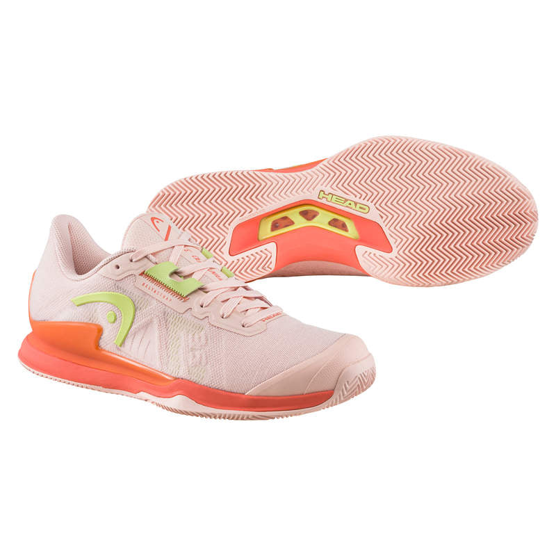 Head Sprint Pro 3.5 Clay Women Tennis Shoes-The Racquet Shop-Shop Online in UAE, Saudi Arabia, Kuwait, Oman, Bahrain and Qatar