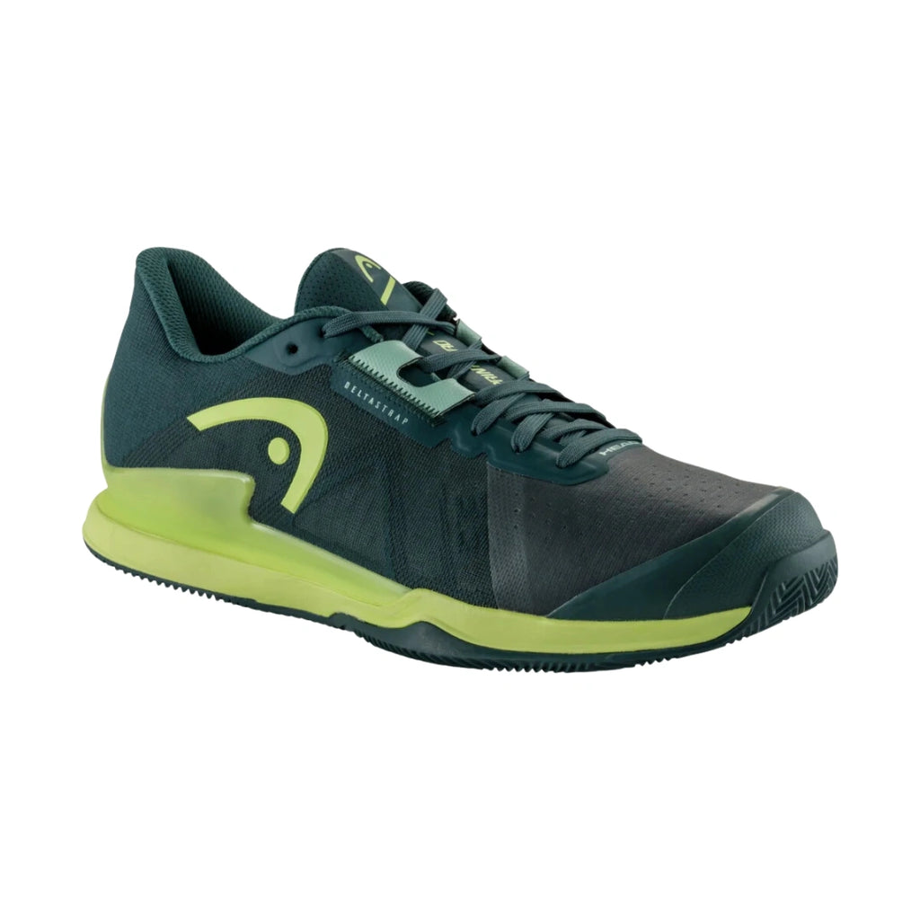 Head Sprint Pro 3.5 Mens Padel Shoes - Forest Green/Light Green-The Racquet Shop-Shop Online in UAE, Saudi Arabia, Kuwait, Oman, Bahrain and Qatar