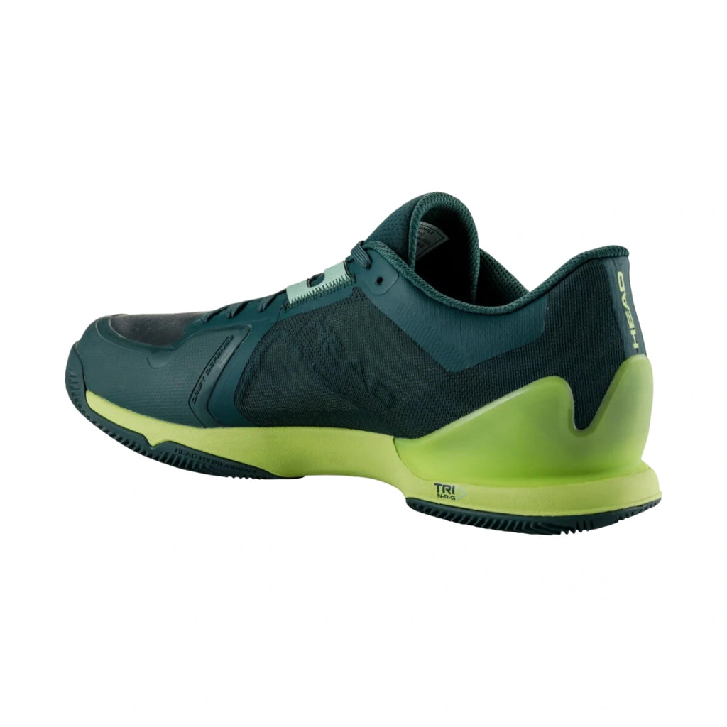 Head Sprint Pro 3.5 Mens Padel Shoes - Forest Green/Light Green-The Racquet Shop-Shop Online in UAE, Saudi Arabia, Kuwait, Oman, Bahrain and Qatar