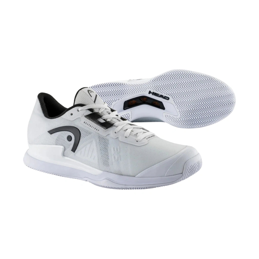 Head Sprint Pro 3.5 Mens Padel Shoes - White-The Racquet Shop-Shop Online in UAE, Saudi Arabia, Kuwait, Oman, Bahrain and Qatar