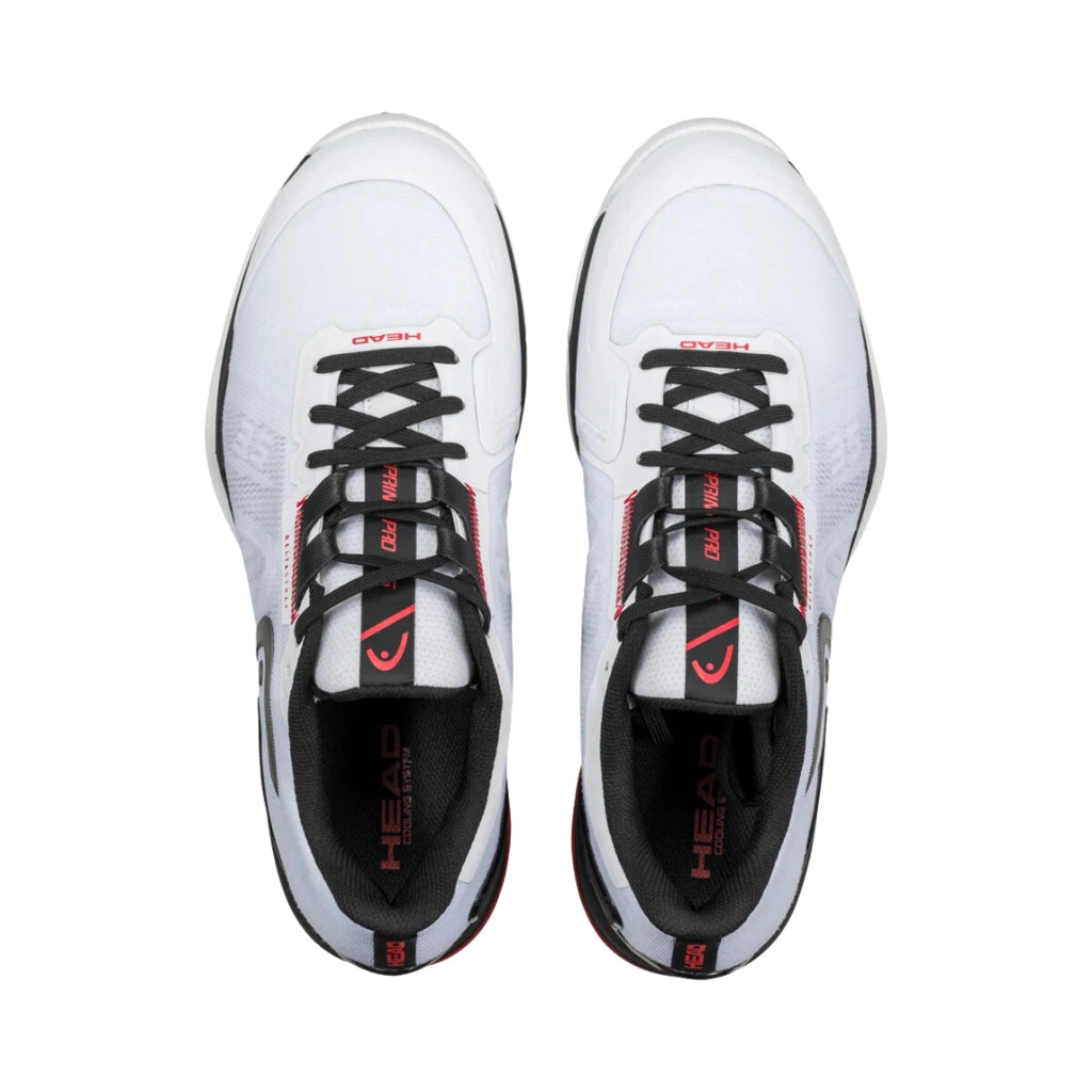 Head Sprint Pro 3.5 Mens Tennis Shoes - White/Black-The Racquet Shop-Shop Online in UAE, Saudi Arabia, Kuwait, Oman, Bahrain and Qatar