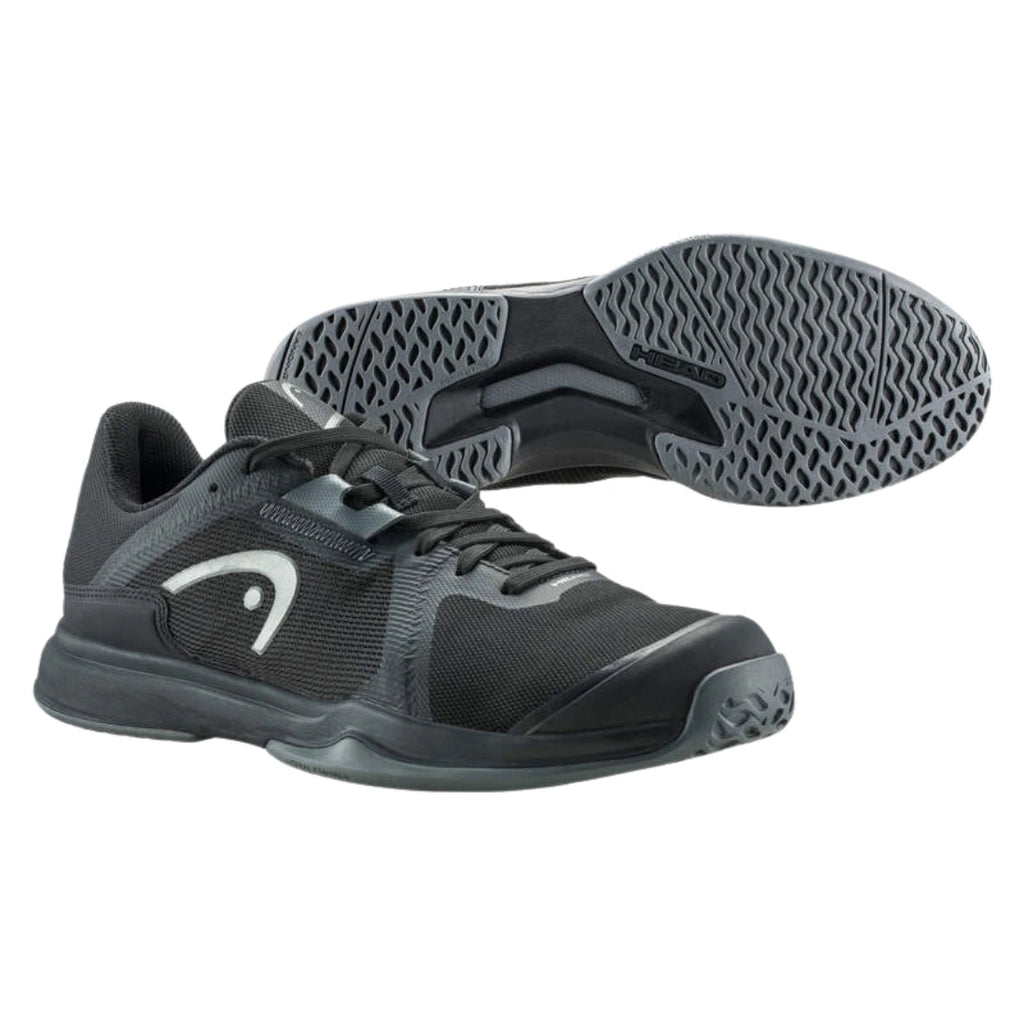 Head Sprint Team 3.5 Mens Tennis Shoes - Black/Black-The Racquet Shop-Shop Online in UAE, Saudi Arabia, Kuwait, Oman, Bahrain and Qatar