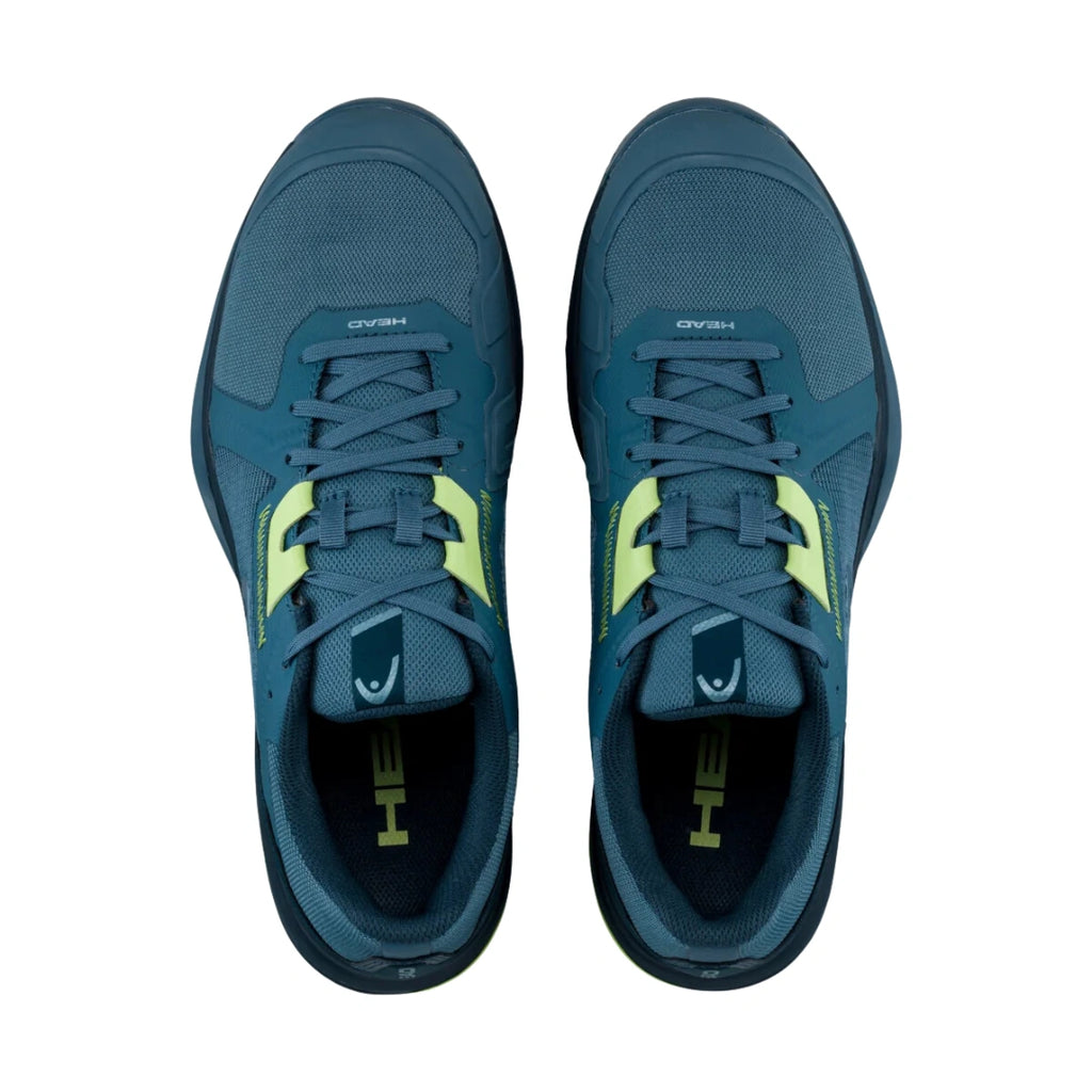 Head Sprint Team 3.5 Mens Tennis Shoes - Blue Stone/Light Green-The Racquet Shop-Shop Online in UAE, Saudi Arabia, Kuwait, Oman, Bahrain and Qatar