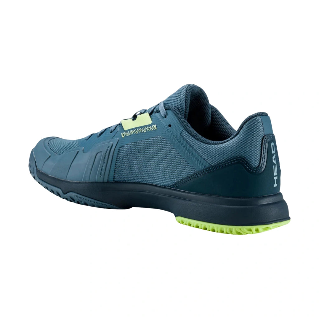 Head Sprint Team 3.5 Mens Tennis Shoes - Blue Stone/Light Green-The Racquet Shop-Shop Online in UAE, Saudi Arabia, Kuwait, Oman, Bahrain and Qatar