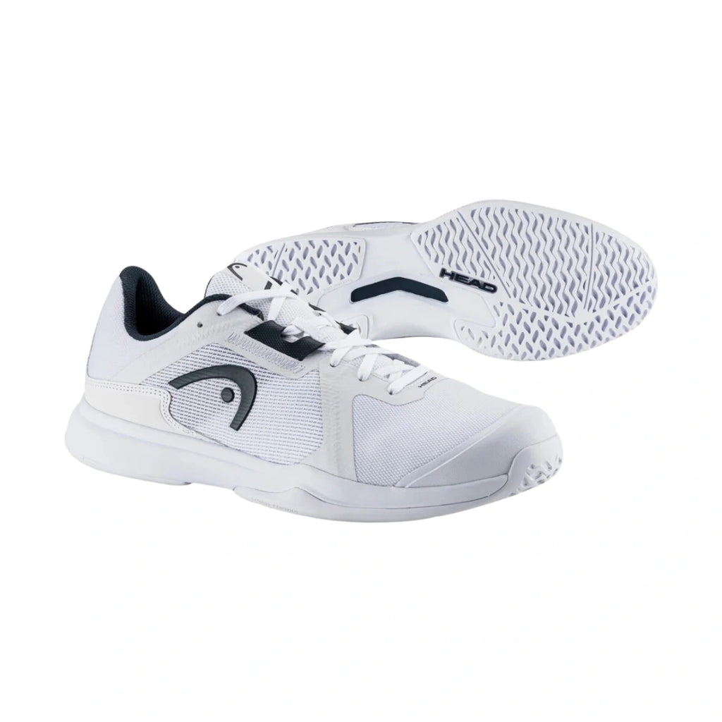 Head Sprint Team 3.5 Mens Tennis Shoes - White/Blue Berry-The Racquet Shop-Shop Online in UAE, Saudi Arabia, Kuwait, Oman, Bahrain and Qatar