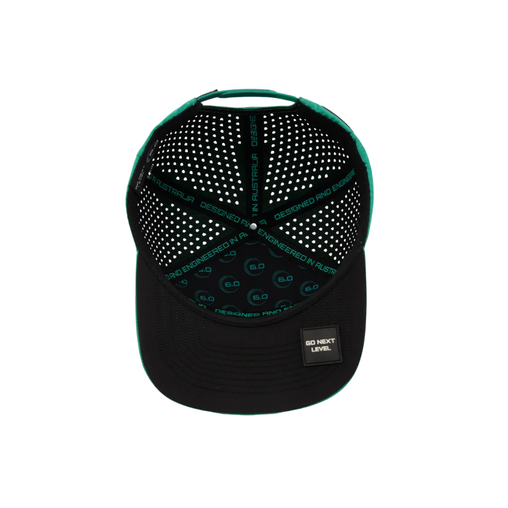 Six Zero Outback SnapBack Cap - Teal-The Racquet Shop-Shop Online in UAE, Saudi Arabia, Kuwait, Oman, Bahrain and Qatar