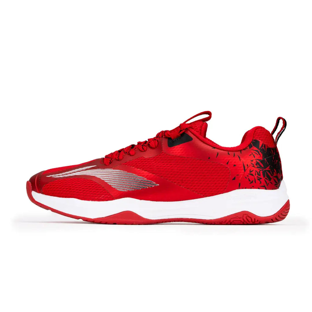 Li-Ning Hypersonic Badminton Shoes - Red/Black-The Racquet Shop-Shop Online in UAE, Saudi Arabia, Kuwait, Oman, Bahrain and Qatar