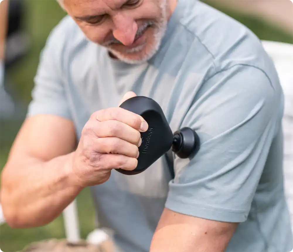 Therabody Theragun Mini - 3rd Gen-The Racquet Shop-Shop Online in UAE, Saudi Arabia, Kuwait, Oman, Bahrain and Qatar