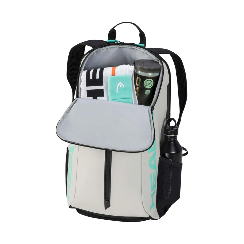 Head Tour Tennis Backpack 25L - Grey-The Racquet Shop-Shop Online in UAE, Saudi Arabia, Kuwait, Oman, Bahrain and Qatar