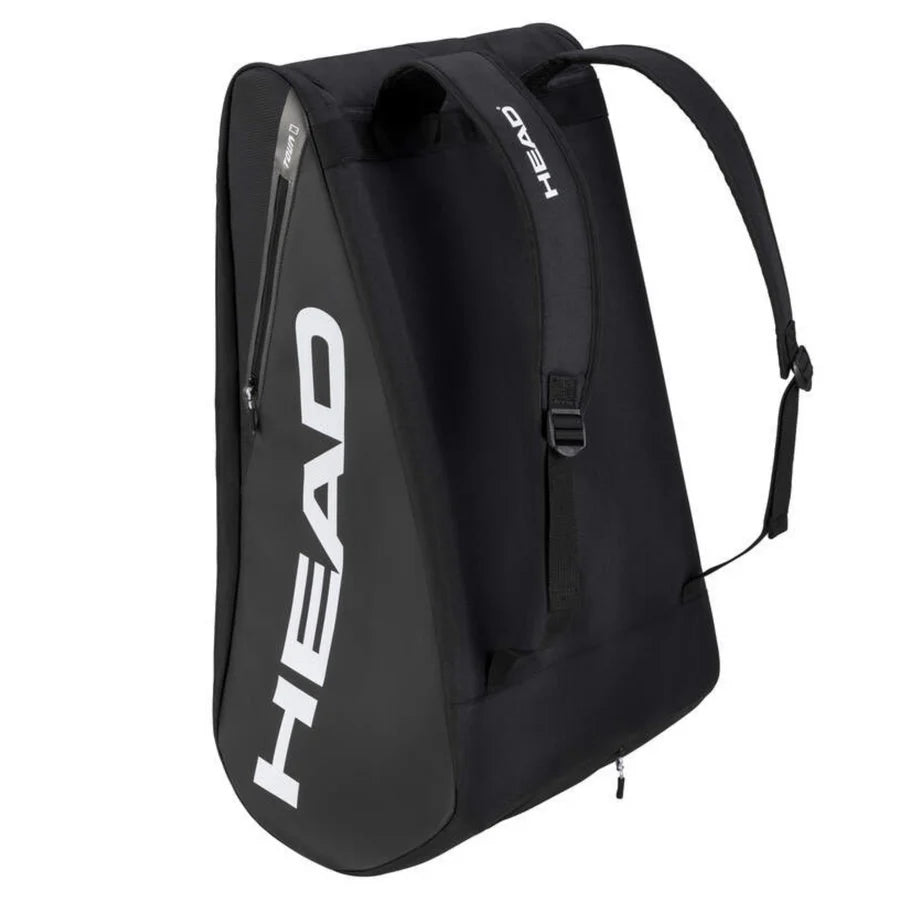 Head Tour Racquet Tennis Bag XL - Black/White-The Racquet Shop-Shop Online in UAE, Saudi Arabia, Kuwait, Oman, Bahrain and Qatar