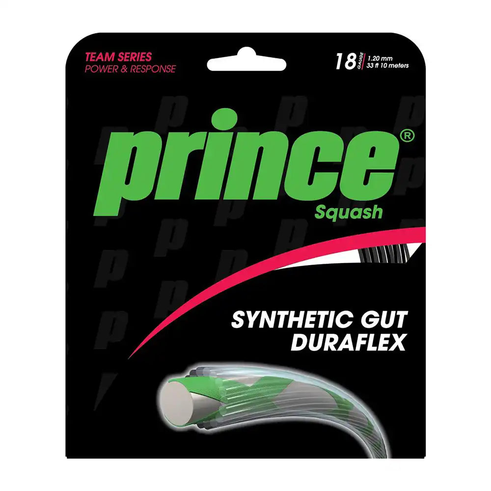 Prince Synthetic Gut with Duraflex 18 Squash String-The Racquet Shop-Shop Online in UAE, Saudi Arabia, Kuwait, Oman, Bahrain and Qatar