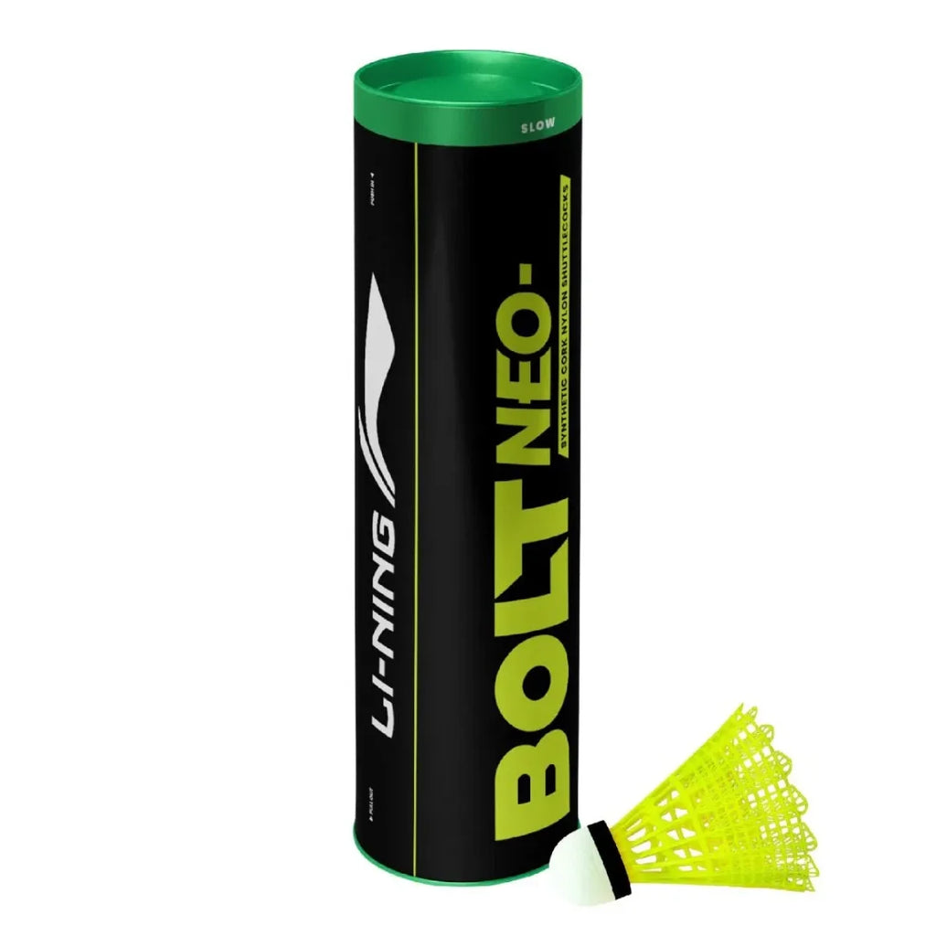 Li-Ning Bolt Neo Nylon Badminton Shuttlecock-The Racquet Shop-Shop Online in UAE, Saudi Arabia, Kuwait, Oman, Bahrain and Qatar