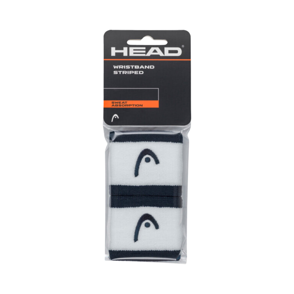 Head Wristband Striped 2.5"-The Racquet Shop-Shop Online in UAE, Saudi Arabia, Kuwait, Oman, Bahrain and Qatar