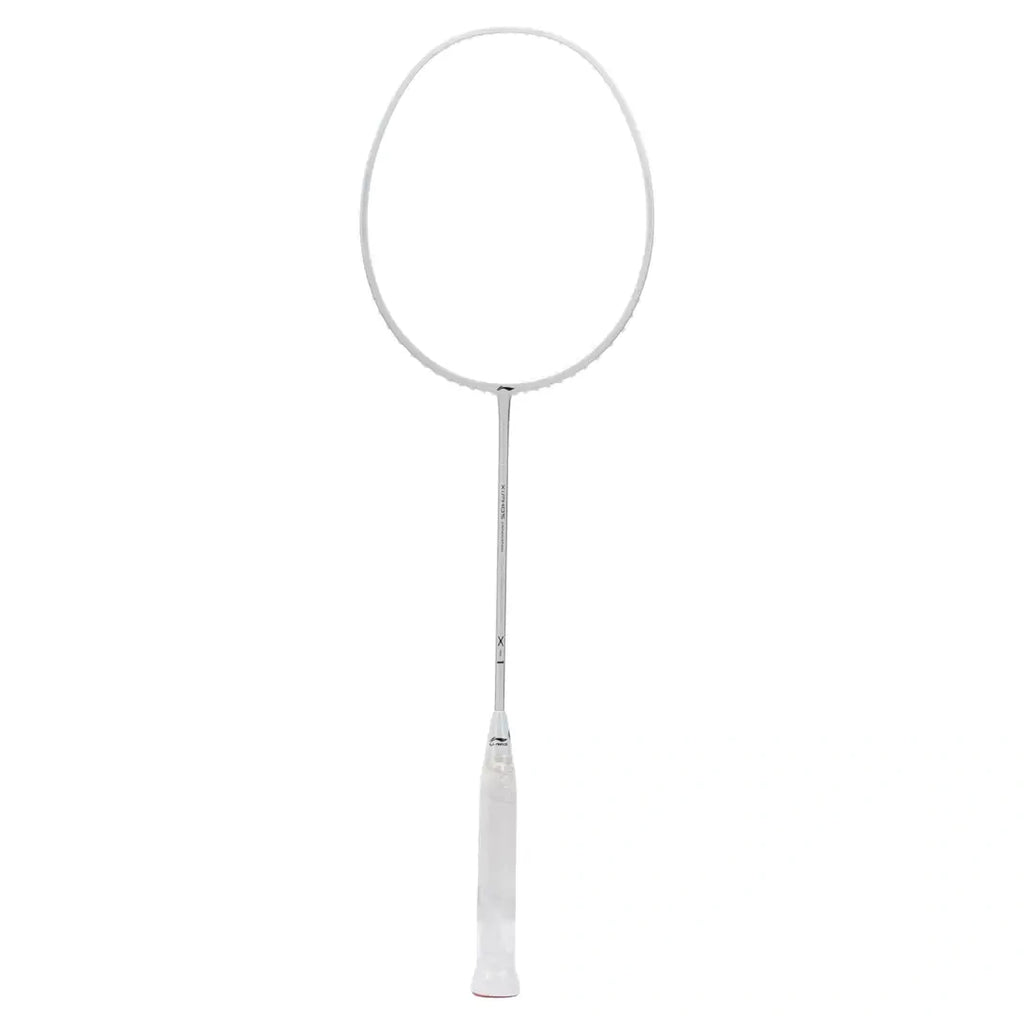 Li-Ning Xi-Phos X1 Badminton Racquet (White/Silver)-The Racquet Shop-Shop Online in UAE, Saudi Arabia, Kuwait, Oman, Bahrain and Qatar