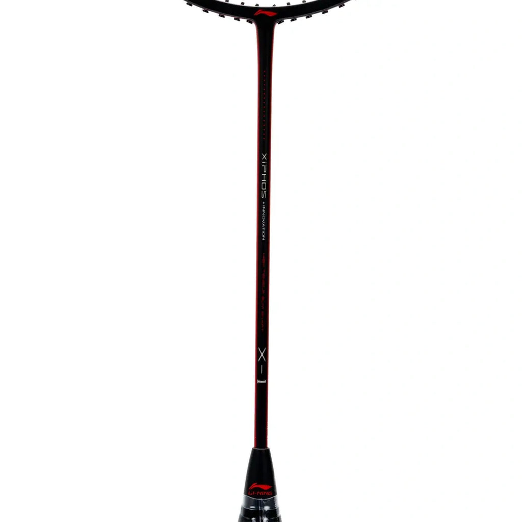 Li-Ning Xi-Phos X1 Badminton Racquet (Black/Red)-The Racquet Shop-Shop Online in UAE, Saudi Arabia, Kuwait, Oman, Bahrain and Qatar